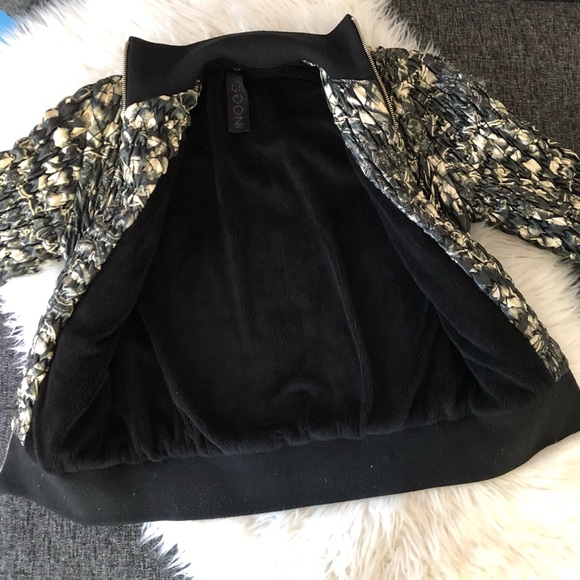 Rare!🌟WAGGON Paris Textured Bomber Jacket - Picture 5 of 8